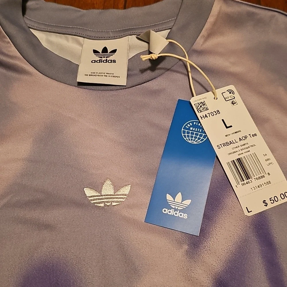 Adidas Men's Streetball Printed T-Shirt